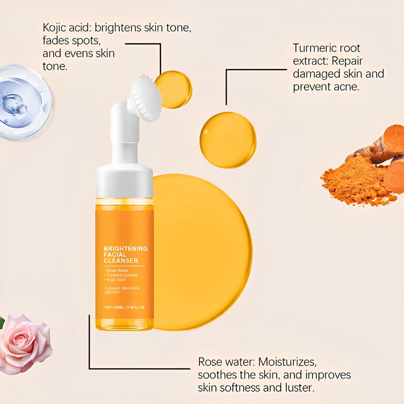 Tumera™️ Turmeric Foaming Cleanser Kit